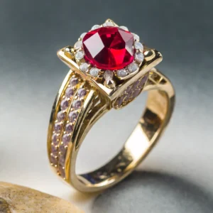 Yakut Taşı Yüzük