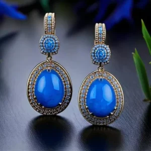 Mavi Kalsedon Taşı