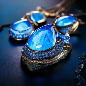 Mavi Kalsedon Taşı